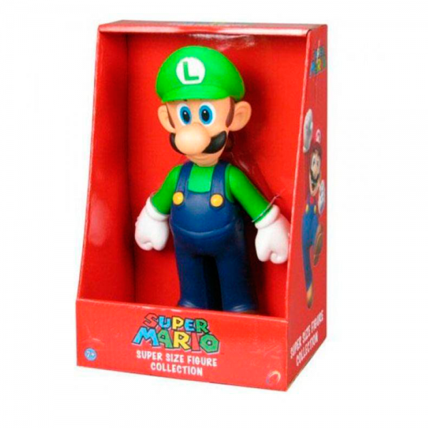 Boneco Super Size Figure Collection Luigi