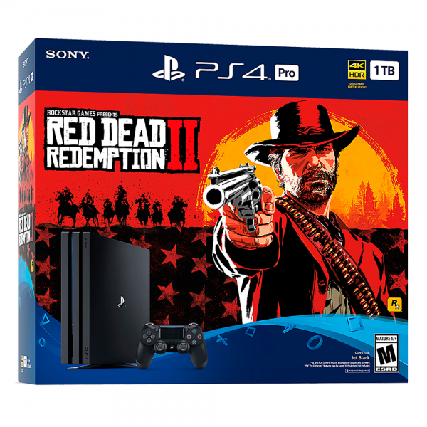 Playstation 4 Pro + Jogo Red Dead Redemption II